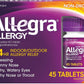 ALLEGRA ALLERGY FEXOFENADINE 180MG (SAME AS TELFAST 180MG) 45 TABLETS EXP. 01/25
