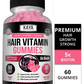 HAIR VITAMIN GUMMIES 5000mcg Biotin HAIR GROWTH FORUMLA 60 Caps - FREE EXPRESS