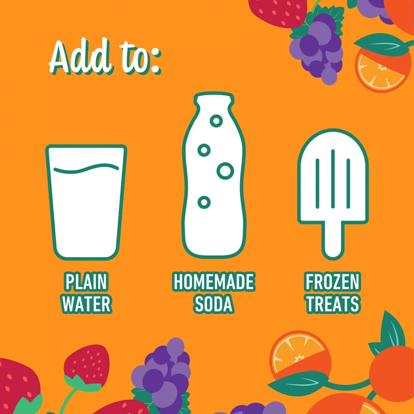 Crush SUGAR FREE Drink Mix Variety Pack (3 Mix Flavours) - 30 Servings