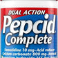 PEPCID Complete Famotidine 10mg Acid Reducer + Antacid 50 Chewable Tablets Mint