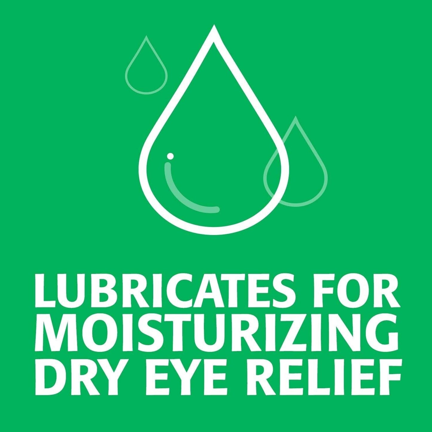 Refresh Tears Lubricant Eye Drops for Dry Eyes Redness Relief - 2 x 15mL Bottles