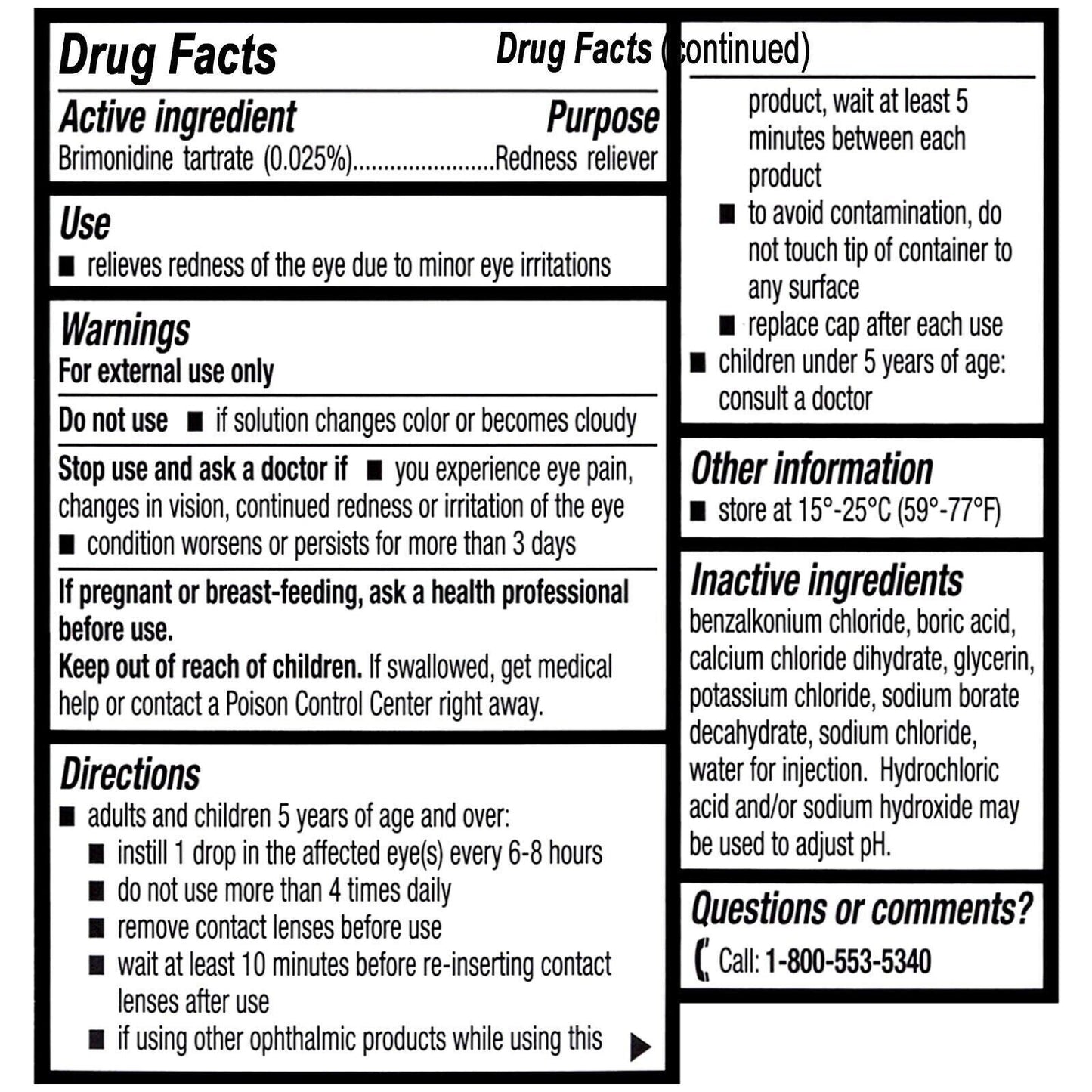 Lumify Redness Reliever Eye Drops 0.25 FL OZ (7.5 ml) - MELB STOCK FAST SHIPPING