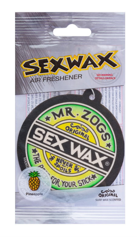 SEX WAX Air Freshener Coconut/Straw/Pineapple SEXWAX Mr Zogs - SAME DAY SHIPPING