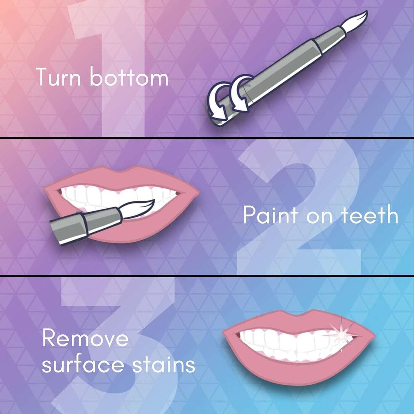 ARC Teeth Whitening Pen - Precision Applicator - Instant On-The-Go Whitening 4mL