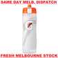 Gatorade Gx Sports Drink Bottle EASY GRIP LEAK PROOF BPA FREE 887mL - WHITE