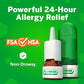 Flonase Allergy & Hayfever Nasal Spray 24HR Relief Non-Drowsy Formula 72 Sprays