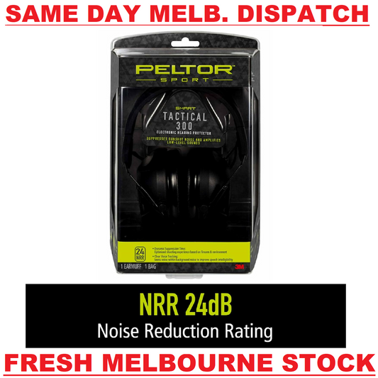 3M Peltor Sport Tactical 300 NRR 24 dB Electronic Bluetooth Hearing Protector