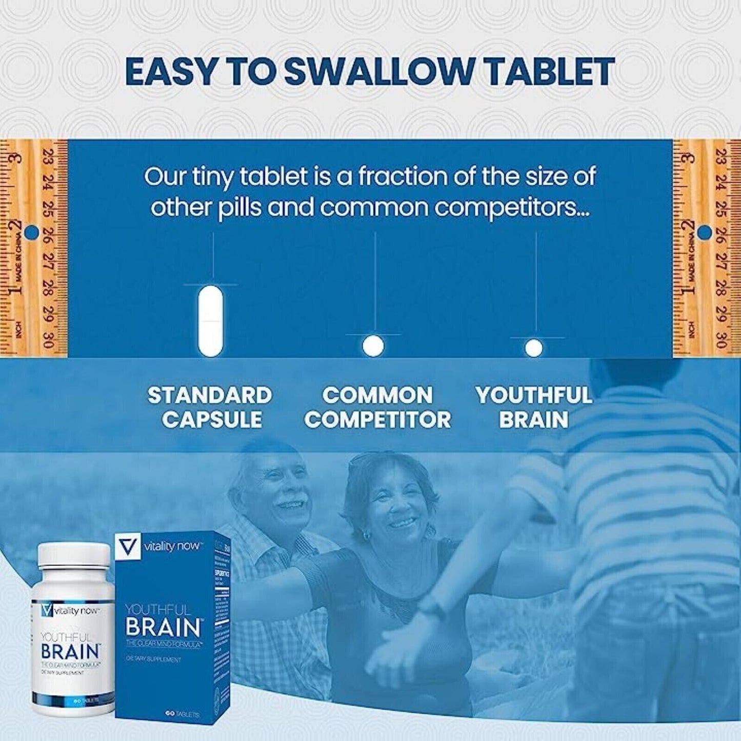 Youthful Brain Memory & Brain Health Support Supplement Doctor Formulated 60 Tab