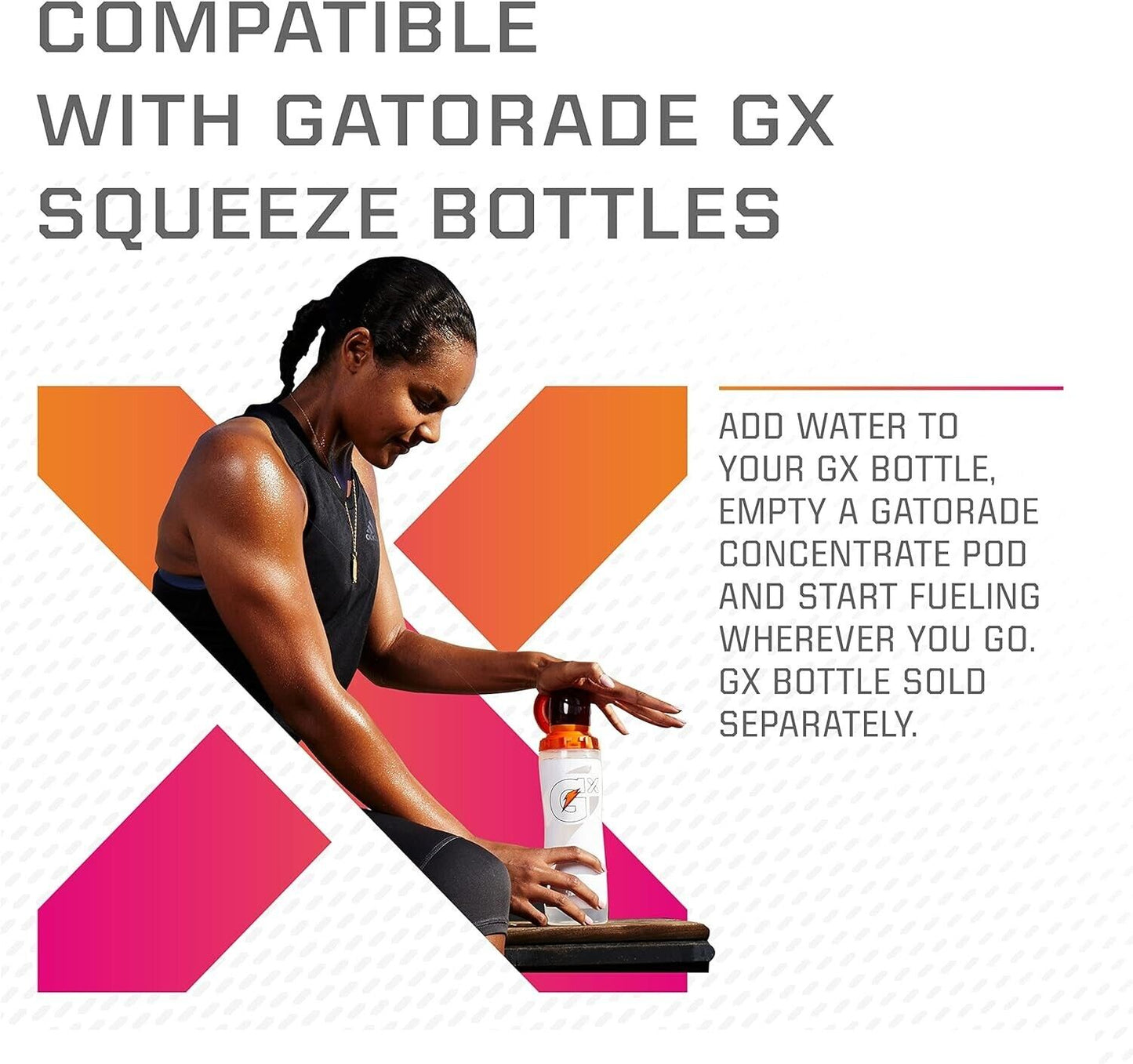 Gatorade Zero GX Pods Electrolyte Concentrate GRAPE - 4 x 96mL (makes 3.5L)