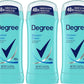 Degree for Women 48H Protection Antiperspirant Deodorant SHOWER CLEAN 1/3/5 Pack
