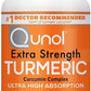 QUNOL EXTRA STRENGTH Turmeric 1000mg Healthy Inflammation Joint Support 120 Caps