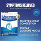 Mucinex Guaifenesin 600mg Expectorant Chest Congestion Loosens Mucus 40 Tablets