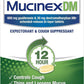 Mucinex DM Guaifenesin 600mg Expectorant & Cough Control Suppressant 40 Tablets