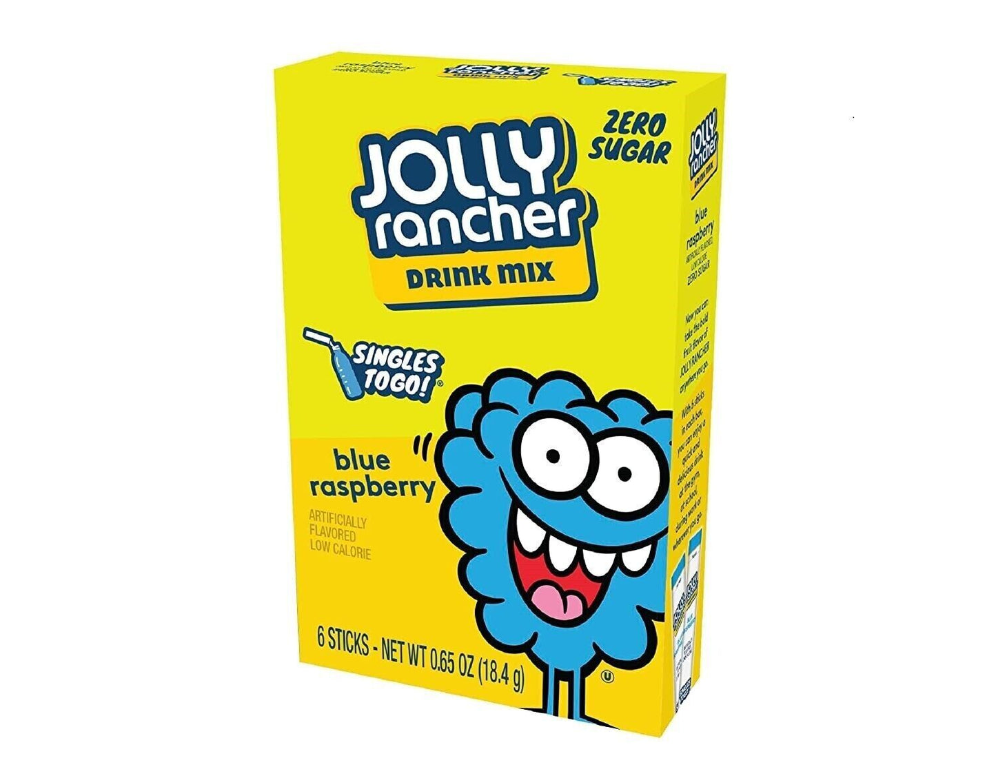 Jolly Rancher Drink Mix (sugar free powder) - 6 Flavour Choices - 6 Servings