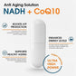 NADH 50mg + Ubiquinol 200mg + D-Ribose 150mg ANTI-AGING FORMULA NAD+ Booster