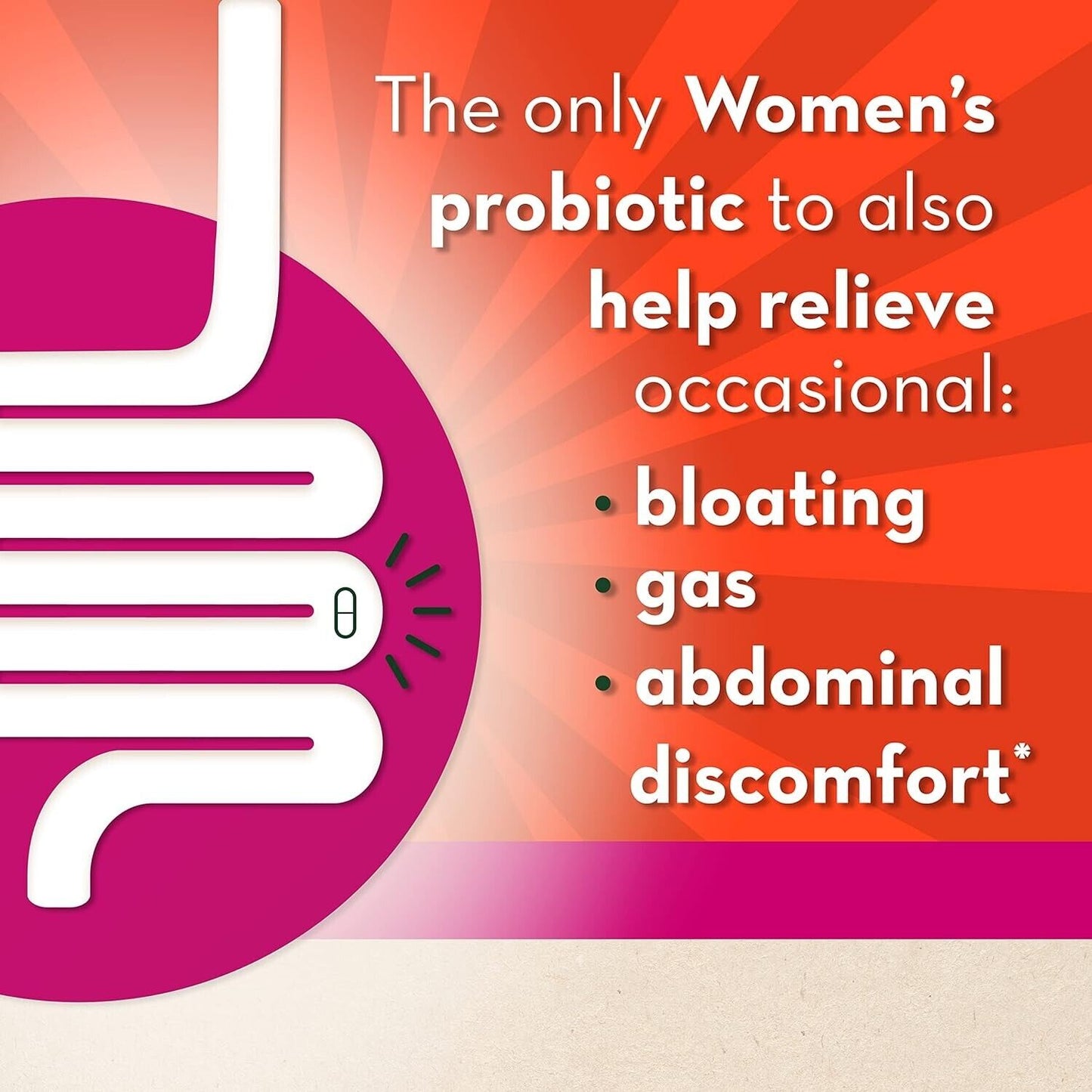 Align Probiotic Women's Dual Action Digestive Support & Vaginal Health 28 Caps