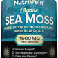 NUTRIVEIN ORGANIC IRISH SEA MOSS 1600mg 120 Caps DOUBLE STRENGTH - FREE EXPRESS!