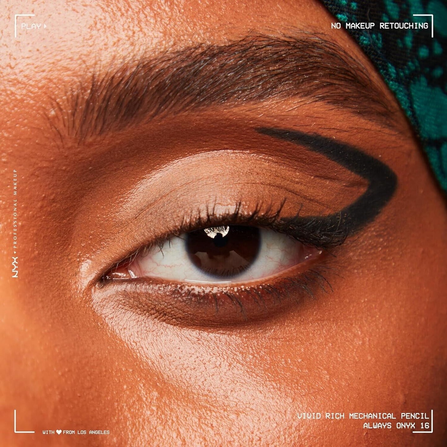 NYX PROFESSIONAL MAKEUP Vivid Rich Mechanical Liner Eye Pencil ONYX BLACK VRML16