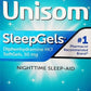 UNISOM Sleep gels 50mg Bed Sleep Aid 100 SoftGels MELB STOCK - FREE EXPRESS POST