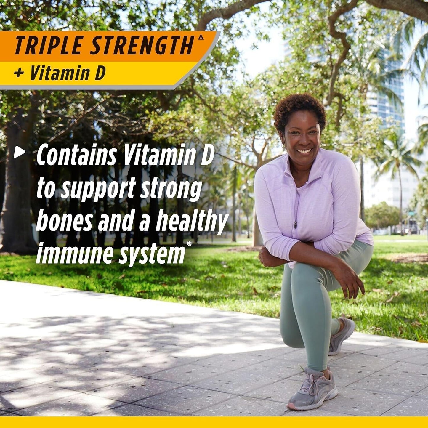Osteo Bi-Flex Joint Health TRIPLE STRENGTH + Vitamin D Immune Support - 80 Tabs