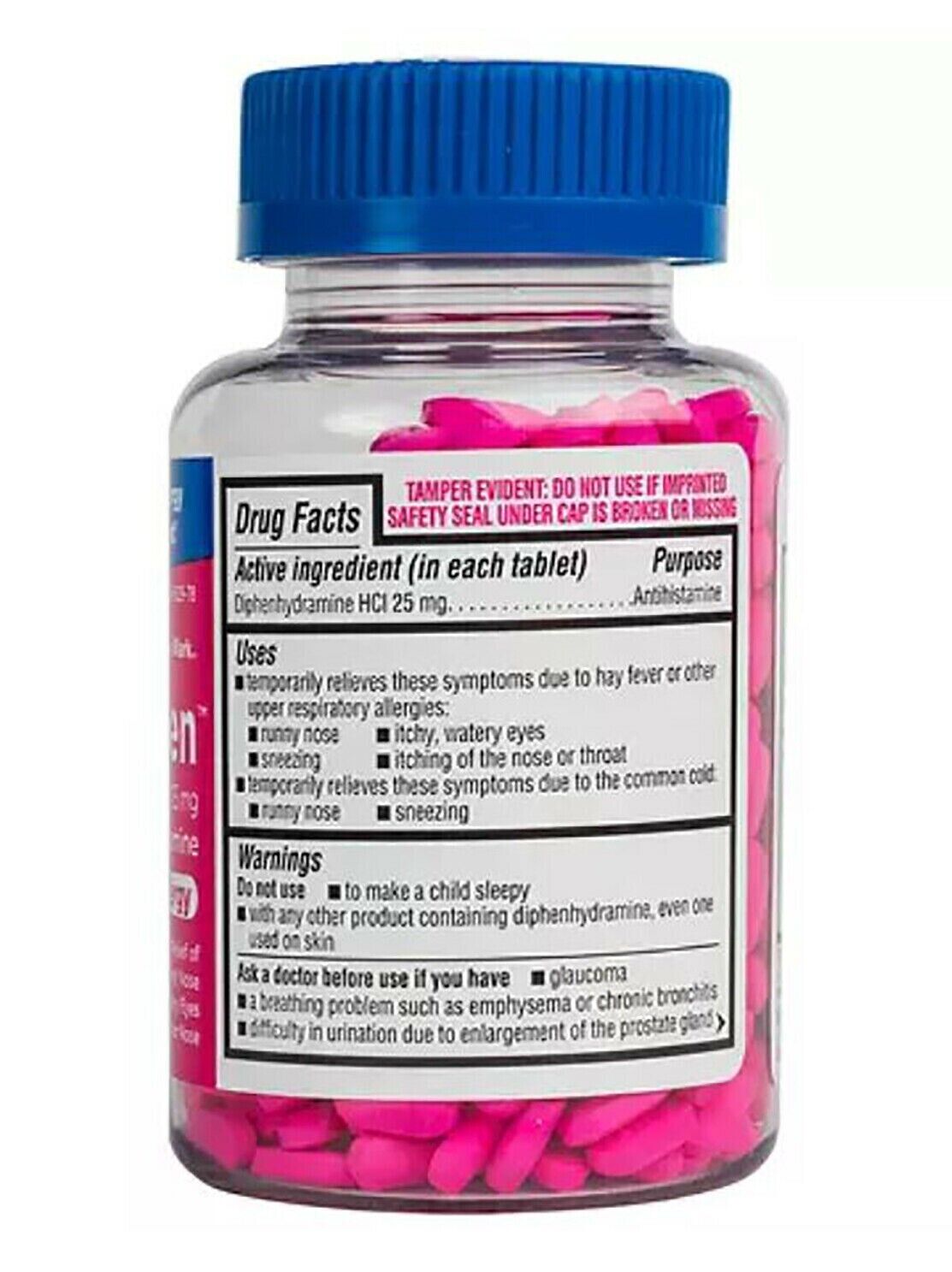 Members Mark Allergy Med ALLER-BEN HCL 600 Tablets Fresh Stock FREE POST