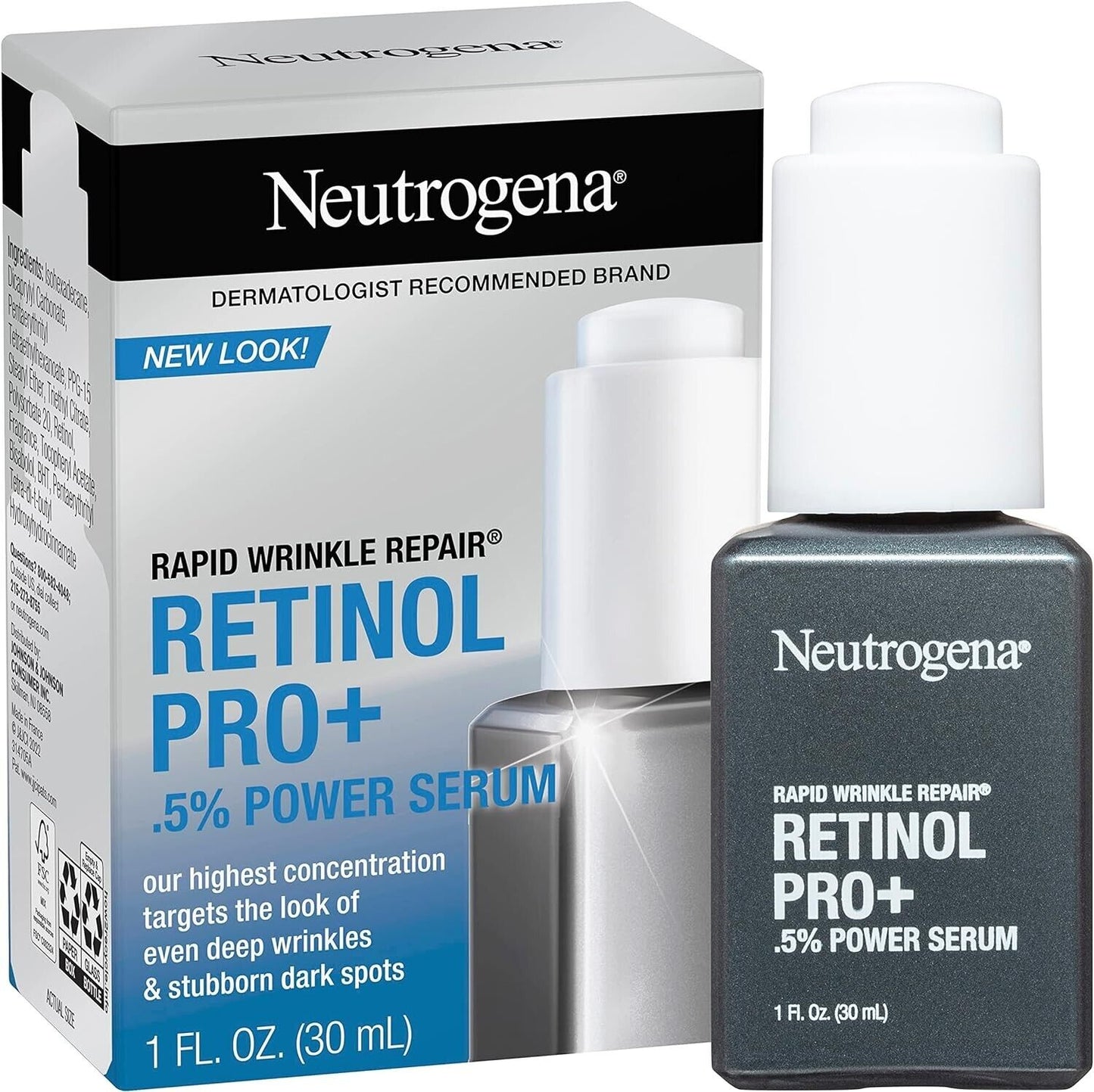 Neutrogena Rapid Wrinkle Repair - Retinol Pro+ 0.5% Power Serum Anti Aging 30mL