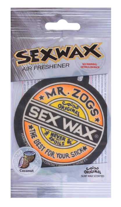SEX WAX Air Freshener Coconut/Straw/Pineapple SEXWAX Mr Zogs - SAME DAY SHIPPING