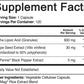 NUTRIFLAIR Alpha Lipoic Acid 635mg + Grape Seed Extract & Bioprene 120 Capsules