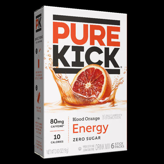 Pure Kick Electrolyte & Energy Drink- Sugar Free- 6 Servings - 8 Flavours
