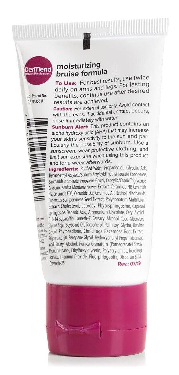 DerMend Moisturising Bruise Cream - Protect, Soothe and Heal Bruised Skin - 70g