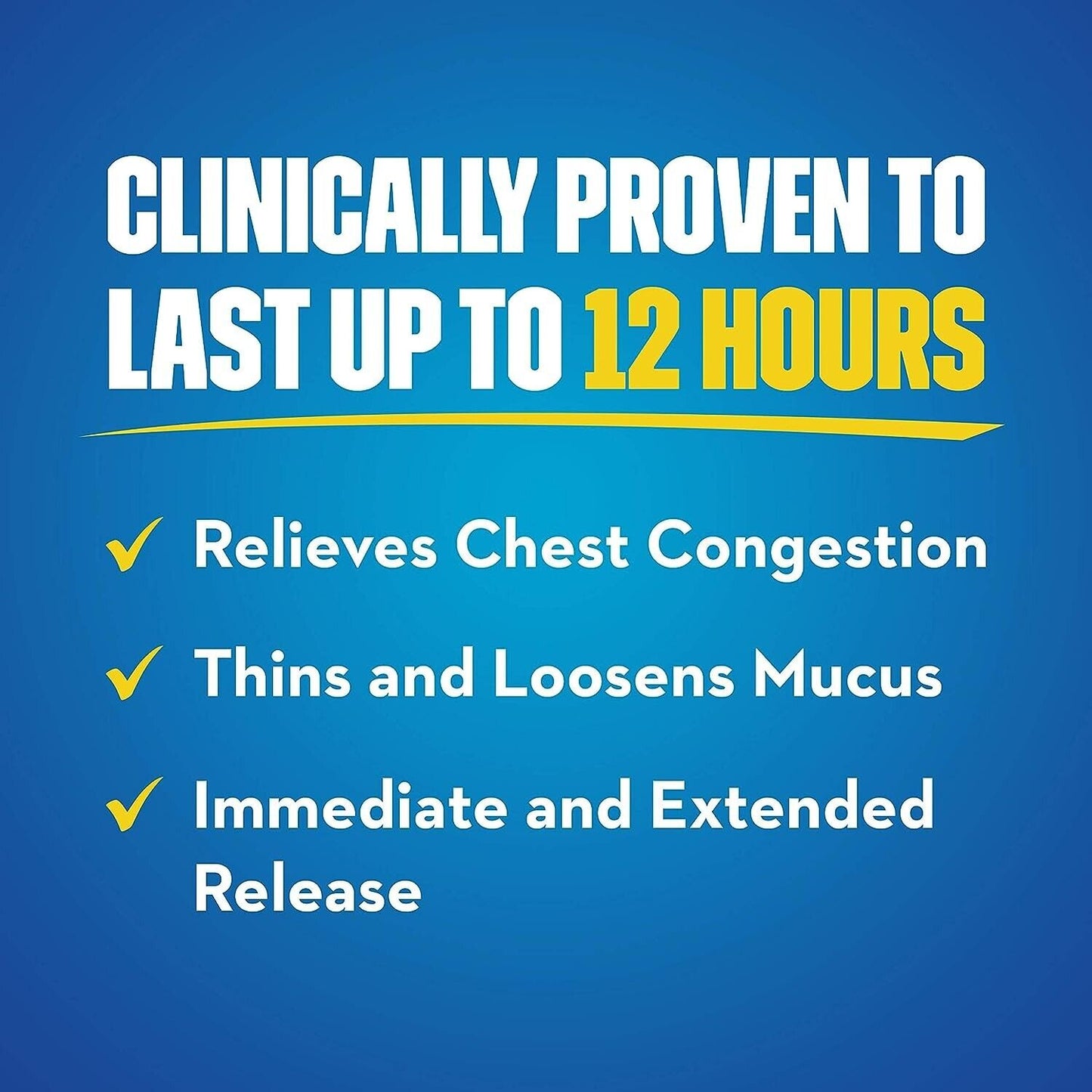 Mucinex Guaifenesin 600mg Expectorant Chest Congestion Loosens Mucus 68 Tablets