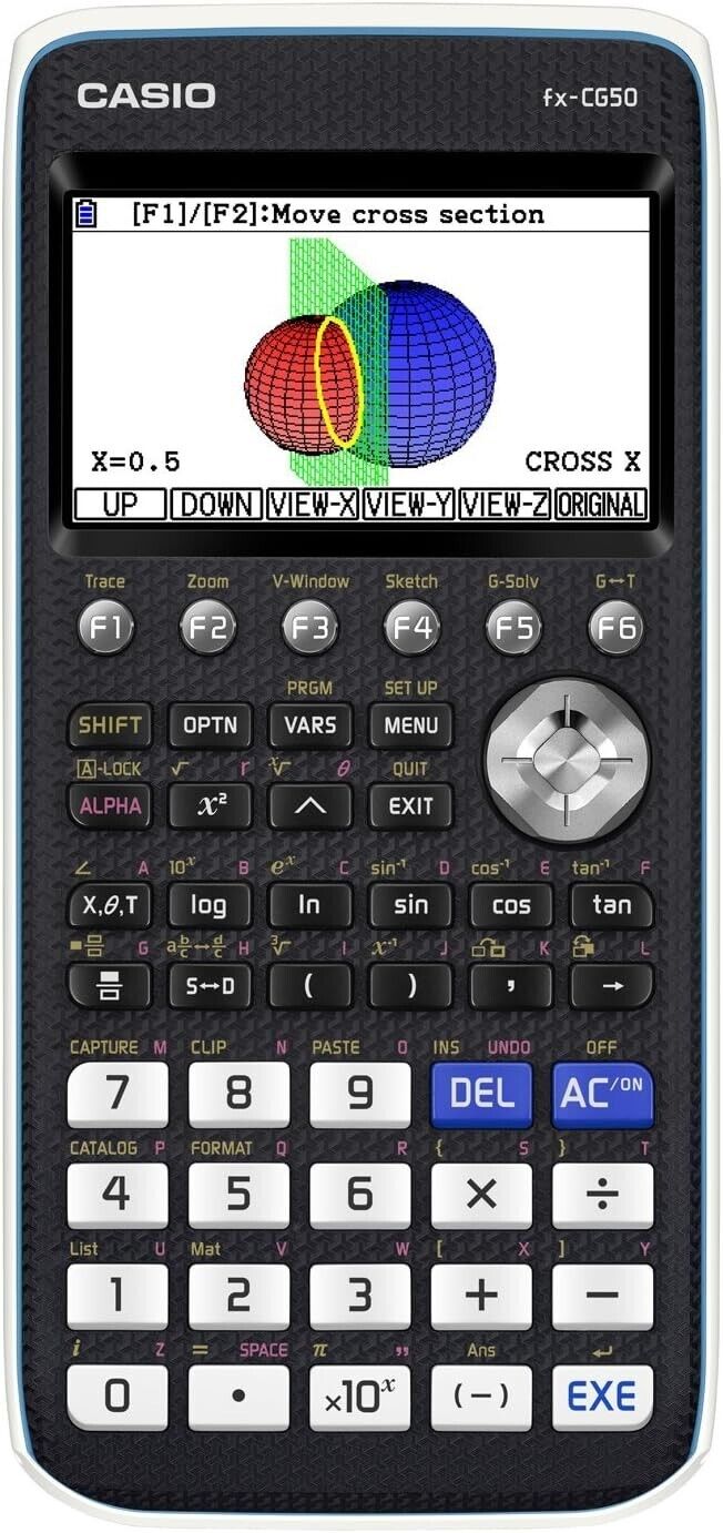 Casio Colour FX-CG50 Graphic Calculator FREE SHIPPING