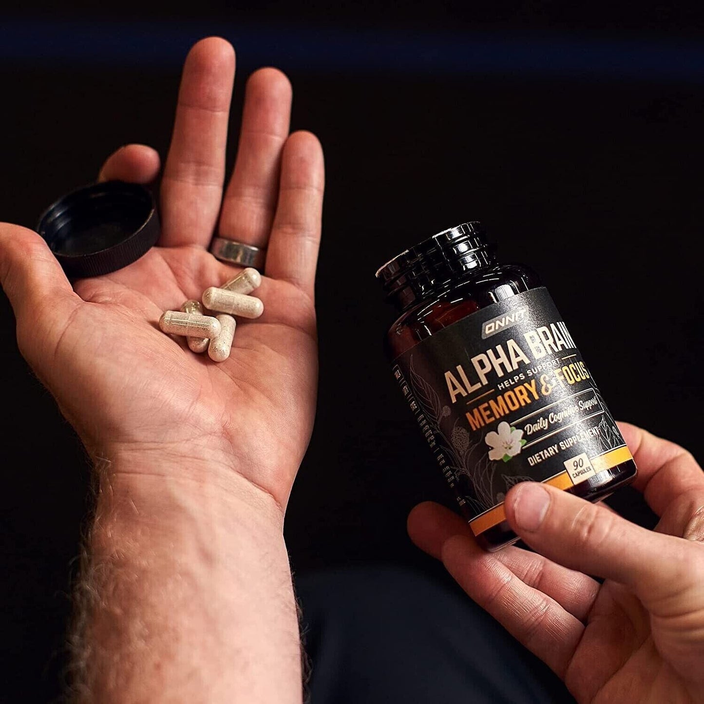 ONNIT Alpha BRAIN 90 Capsules GPC Huperzine Joe Rogan JRE - FREE EXPRESS POST!