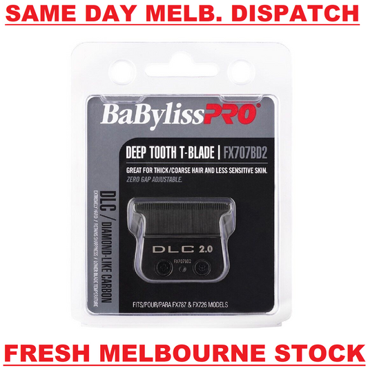 Babyliss Pro DLC 2.0 Deep Tooth Replacement Trimmer Blade FX707BD2 | AUS SELLER