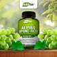 NUTRIFLAIR Alpha Lipoic Acid 635mg + Grape Seed Extract & Bioprene 120 Capsules