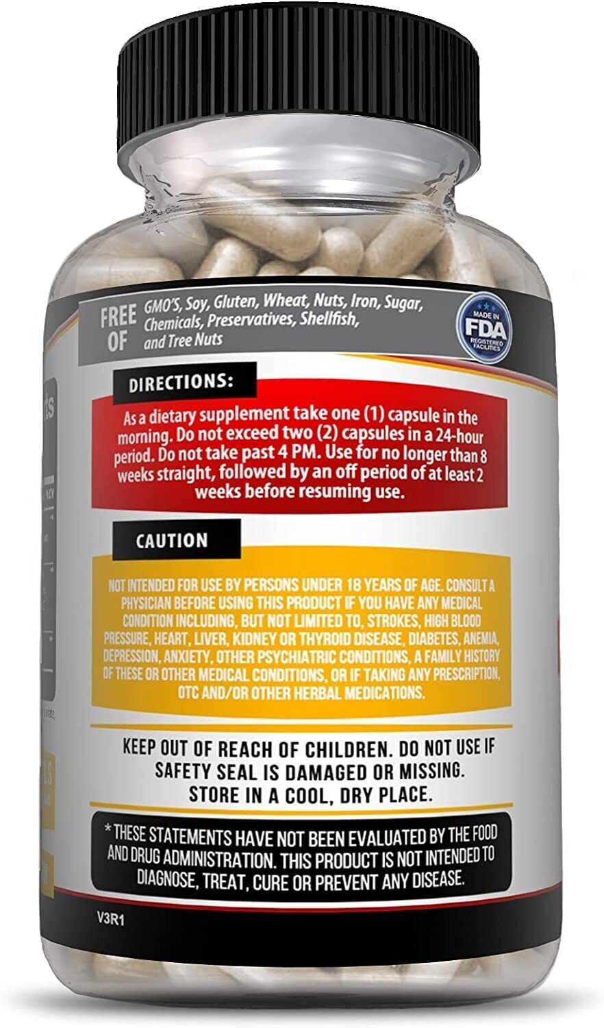 OXY BURN Thermogenic Fat Burner OxyXtreme OxyShred Lipo Diet Weight Loss 60 Caps