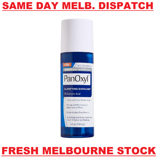 PanOxyl Clarifying Exfoliant 2% Salicylic Acid BHA Liquid Acne Treatment - 118mL