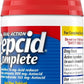 PEPCID Complete Famotidine 10mg Acid Reducer + Antacid 25 Chewable Tablets Mint