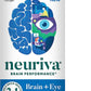 NEURIVA Brain Performance for Brain & Eye Health Memory Eyesight Support 30 Caps