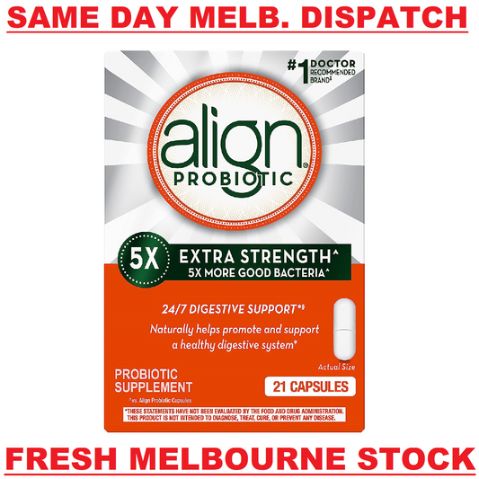 Align Probiotic 5X EXTRA STRENGTH 5-Billion CFU Digestive Health Support 21 Caps