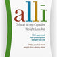 alli Weight Loss Aid 60mg Pill - Diet Slimming Fat Blocker Detox - 120 Capsules
