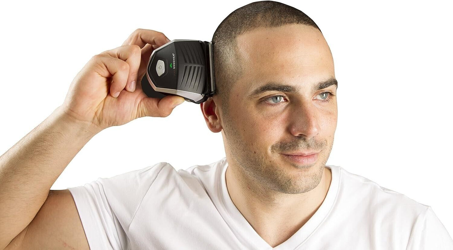 Mangroomer Ultimate Pro Self Haircut Kit Rechargeable Waterproof Clipper Trimmer