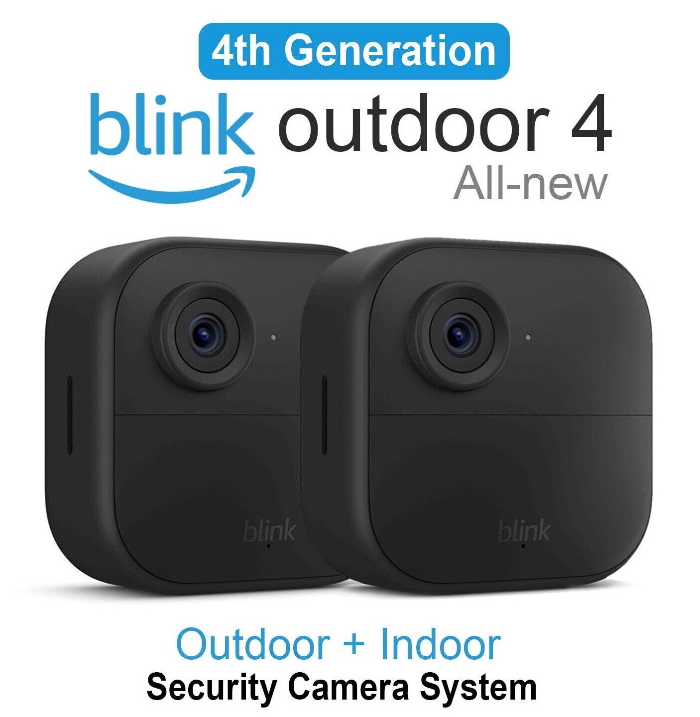 Blink Home Wireless Security Camera Outdoor Weather Resistant Battery Powered