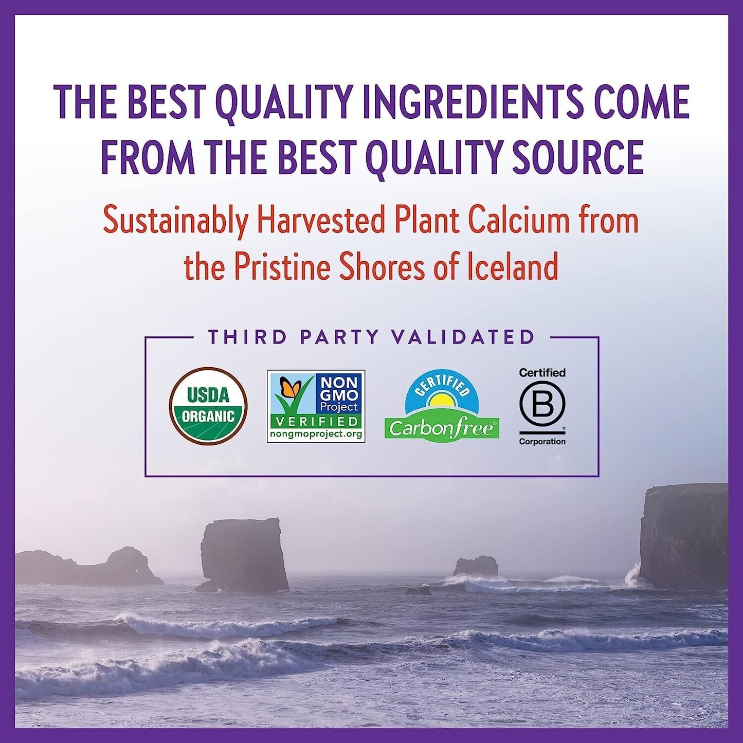 NEW CHAPTER Plant Calcium BONE STRENGTH - Bone, Joint & Heart Support - 60 Tabs