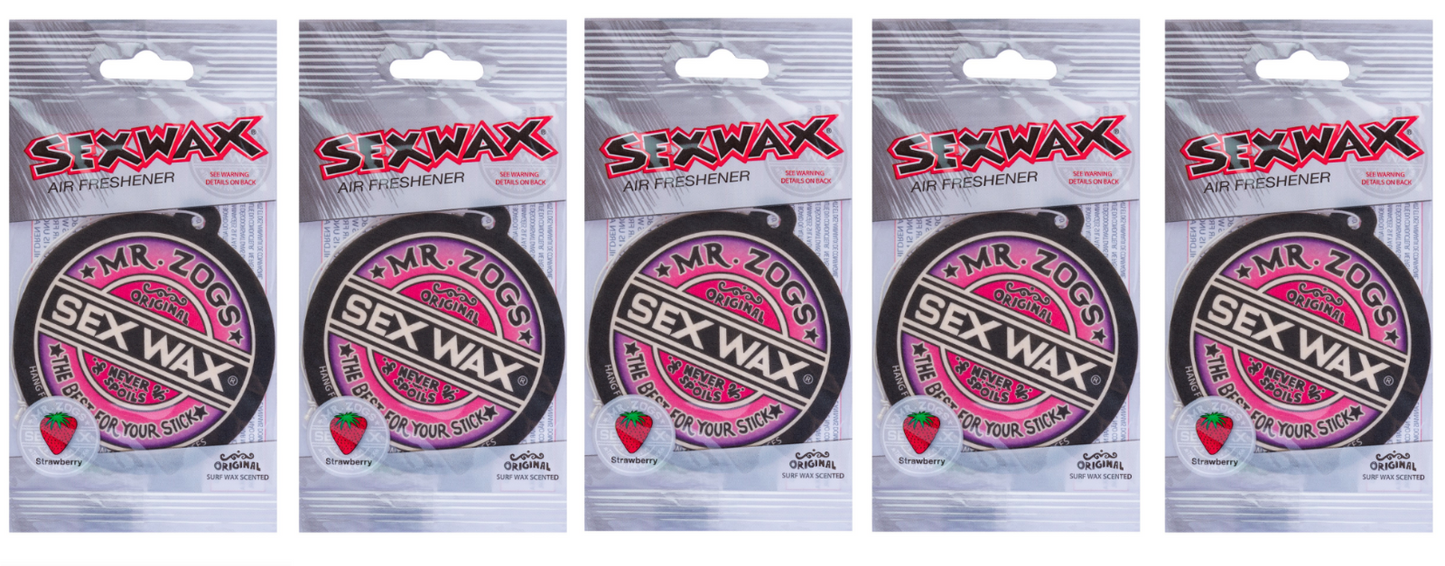 SEX WAX Air Freshener Coconut/Straw/Pineapple SEXWAX Mr Zogs - SAME DAY SHIPPING
