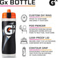 Gatorade Gx Sports Drink Bottle EASY GRIP LEAK PROOF BPA FREE 887mL - YELLOW