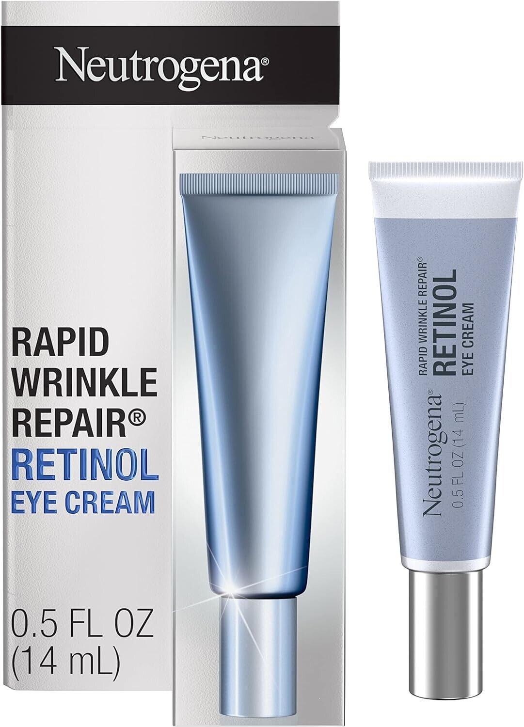 Neutrogena Rapid Wrinkle Repair - Retinol Eye Cream Anti Aging Fine Lines - 14mL