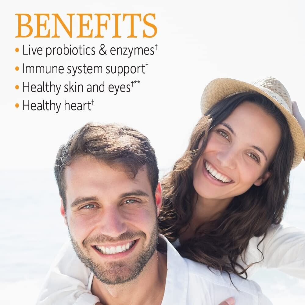 GARDEN OF LIFE Code RAW Vitamin C 500mg Immune Support + Heart Health - 120 Caps