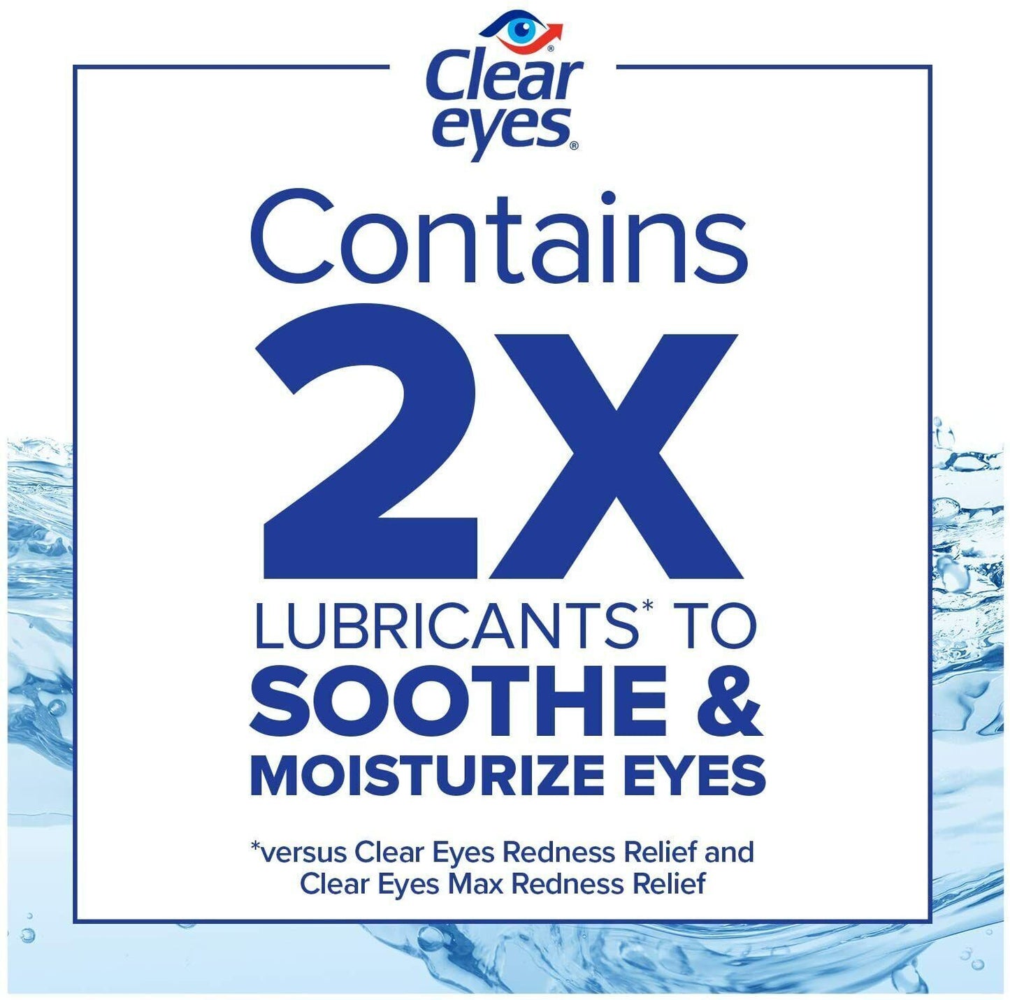 Clear Eyes Lubricants Maximum Triple Action Redness Relief Eye Drops 15mL NEW