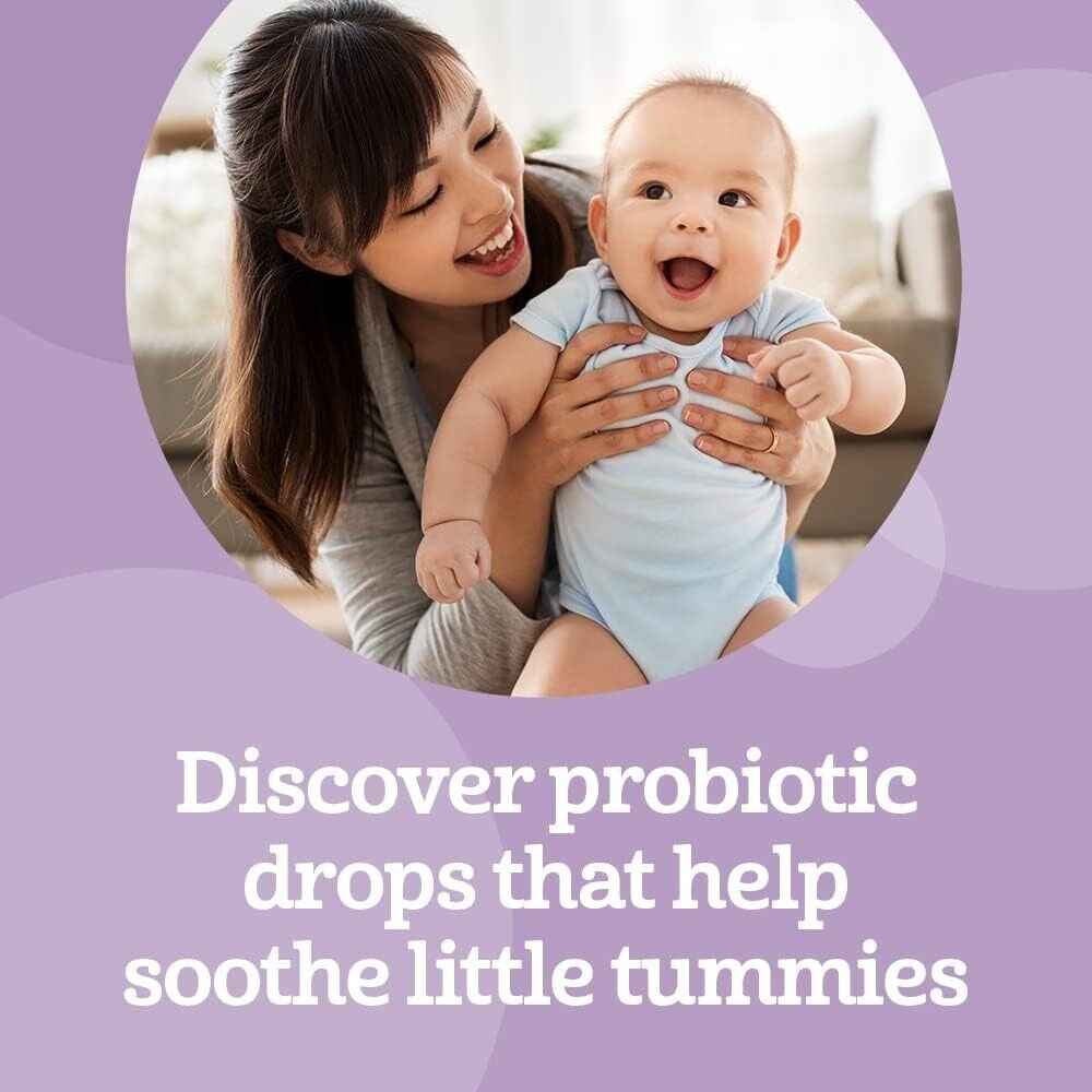 Gerber Good Start Soothe Birth+ Baby Probiotic Drops for Colic & Spit Ups - 10ml